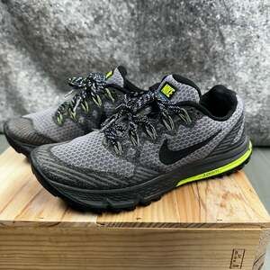 Nike Air Zoom Wildhorse 3 Women's Trail Running Shoes Grey Volt Size 7.5